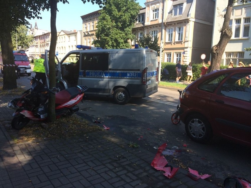Policja Wejherowo: Wypadek na ul. Sobieskiego