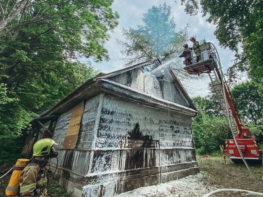 Dwa dni trwały ćwiczenia strażaków z powiatu hajnowskiego