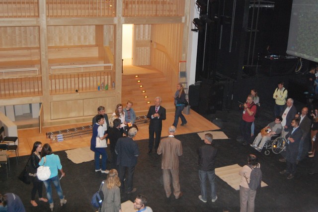 Spacer po Gdańskim Teatrze Szekspirowskim