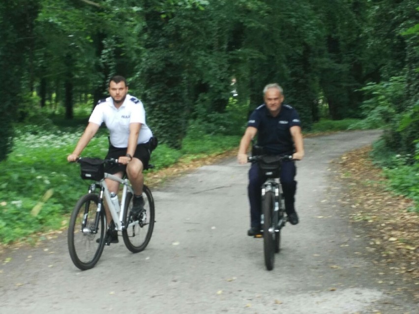 Policyjne patrole rowerowe