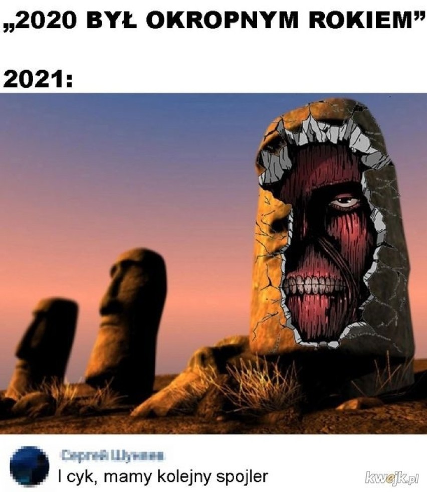 SYLWESTER 2020 zbliża się wielkimi krokami. A 2021 rok - jaki będzie? Strach się bać! [WIELKA GALERIA MEMÓW] [30.12.2020]