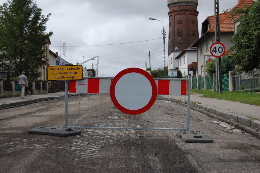 Remont ulicy 14 lutego wzbudził niepokój handlowców