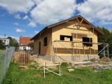 Gmina Mieścisko. Prace przy budowie nowej świetlicy wiejskiej w Miłosławicach idą pełną parą