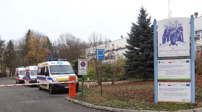 Szpital w Międzyrzeczu podczas poprzednich fal koronawirusa