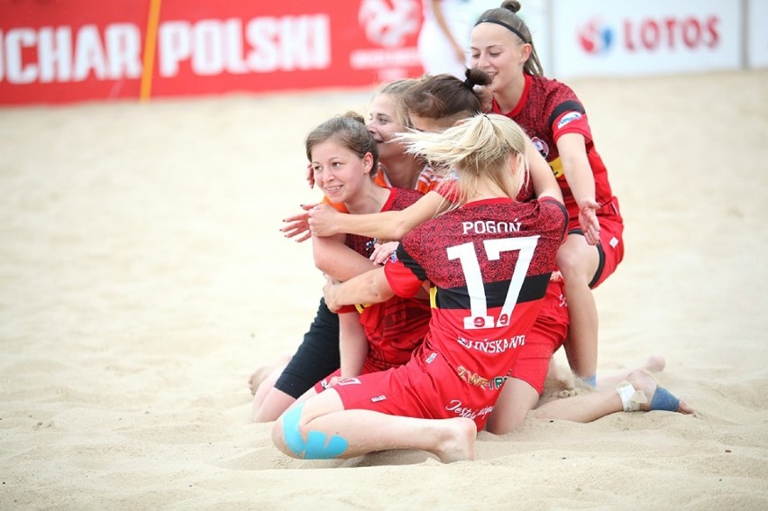 Pogoń Zduńska Wola siódma w Pucharze Polski beach soccer [zdjęcia]