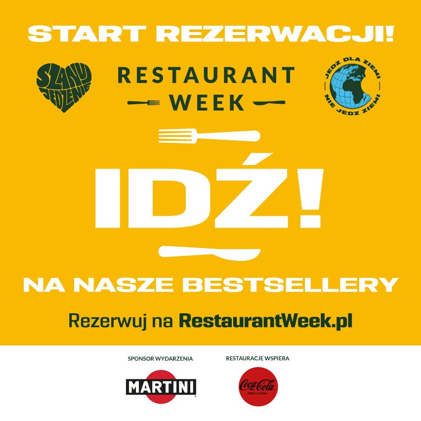 Trwają już rezerwacje na www.RestaurantWeek.pl
