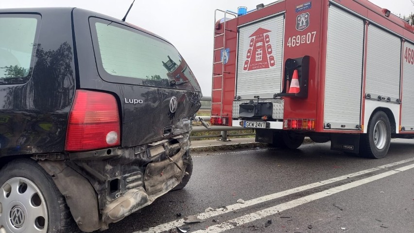 Groźny wypadek w Prabutach, kobieta trafiła do szpitala z...