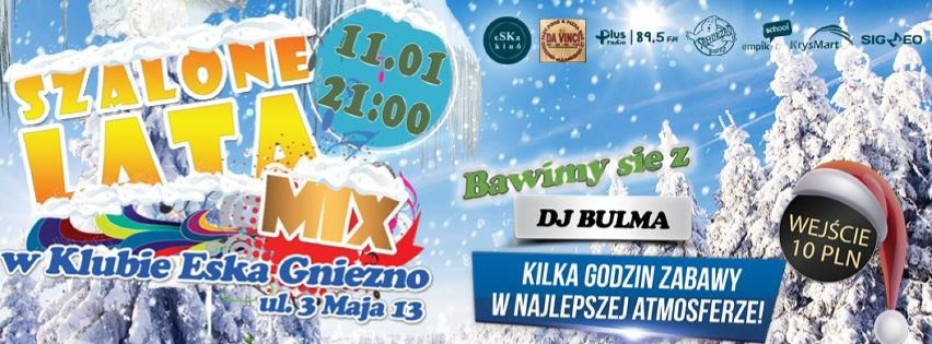 Klub eSKa zaprasza na imprezę pod nazwą „Szalone Lata Mix”....
