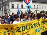 Gimnazjaliści z ,,jedynki" i ,,trójki" na Paradzie Schumana [zdjęcia]