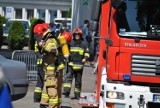 Ćwiczenia straży pożarnej w starostwie powiatowym [ZDJĘCIA] 
