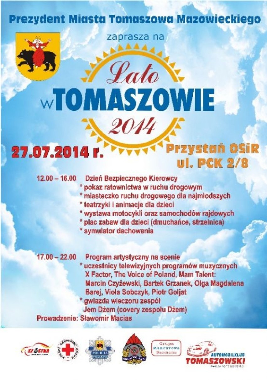 Festyn rodzinny na Przystani w Tomaszowie już dzisiaj (27 lipca)