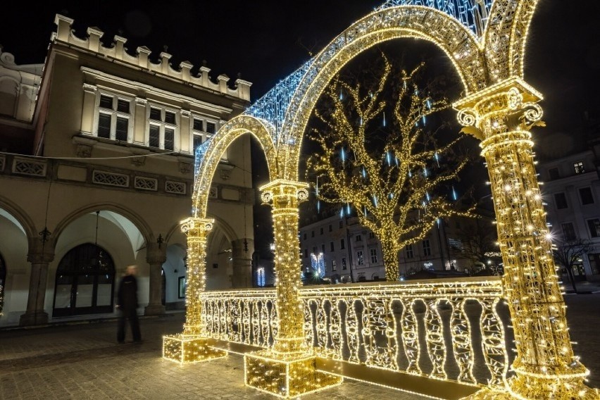 Krakowskie iluminacje świąteczne będą takie jak w...