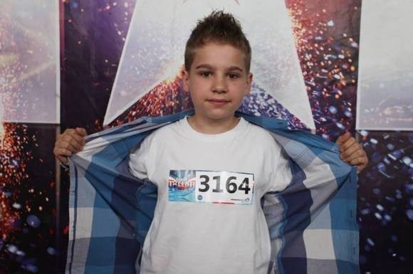 13-letni Olaf Bressa z Kalisza dostał się do finału "Mam Talent"