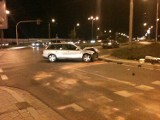 Kolizja dwóch samochodów w Śródmieściu [foto]