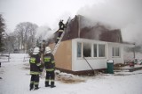 Pożar kempingu w Zbąszyniu. [ZDJĘCIA,VIDEO]