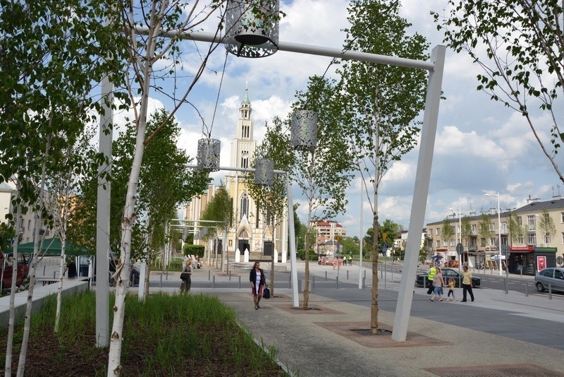 Plac Szembeka po remoncie