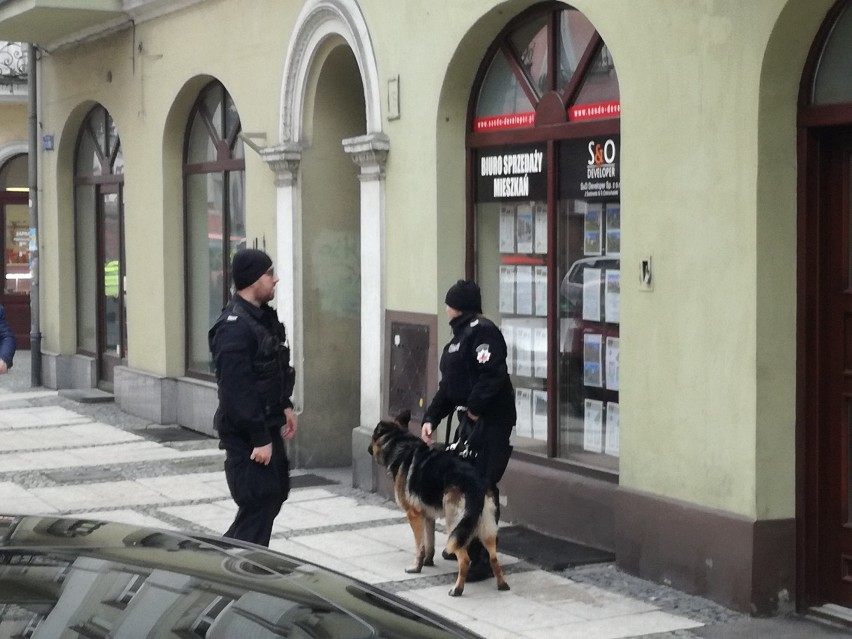 Włamanie do sklepu przy ulicy Zamkowej w Kaliszu