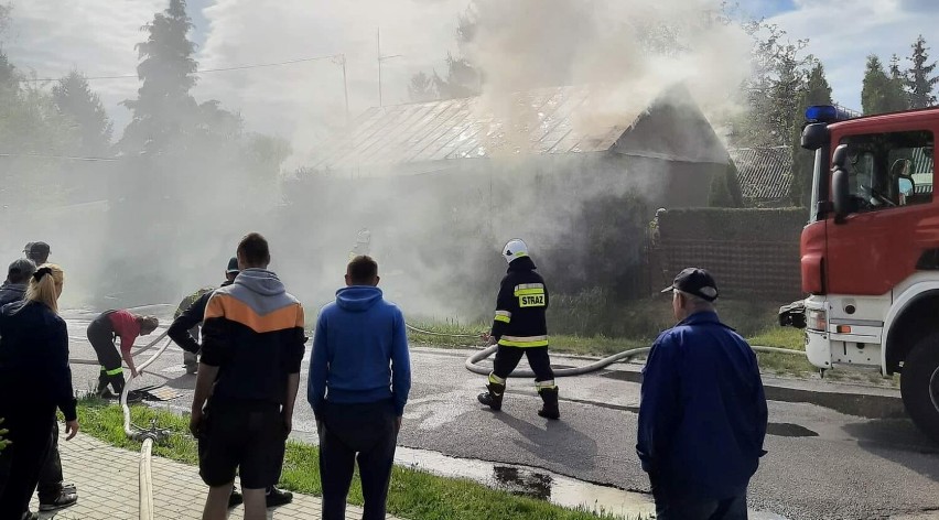 Powiat bialski. Tragiczny pożar domu. Nie żyje jeden z mieszkańców