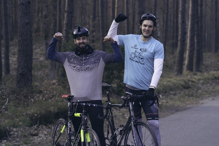 Michał i Kamil pojadą rowerami ze Starogardu do Estonii! ZDJĘCIA