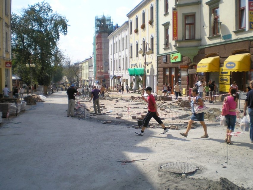 Tarnów: remont ulicy Krakowskiej [ZDJĘCIA]