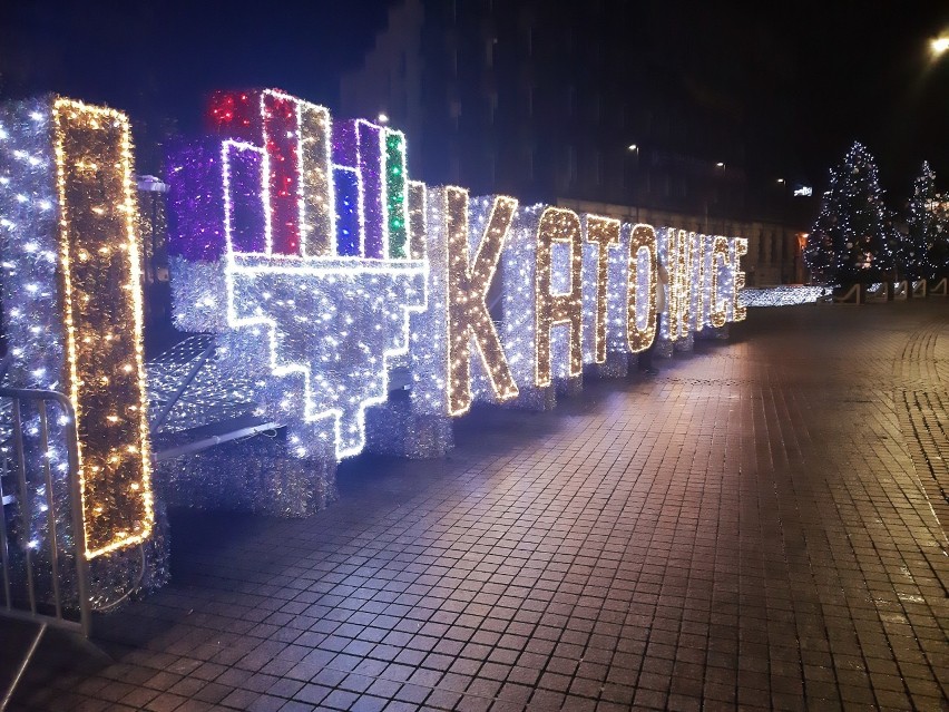 Świąteczne dekoracje w Katowicach
