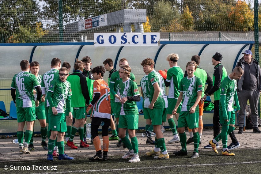 Juniorzy starsi Błękitnych nie przegrywają. Sześć goli w Stargardzie 