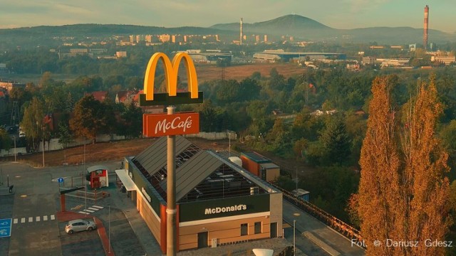 Nowa restauracja McDonald's zmieniła krajobraz Wałbrzycha