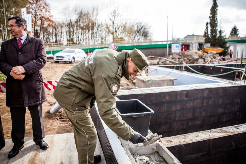 Tarnów. W Mościcach powstaje nowa siedziba straży granicznej [ZDJĘCIA]