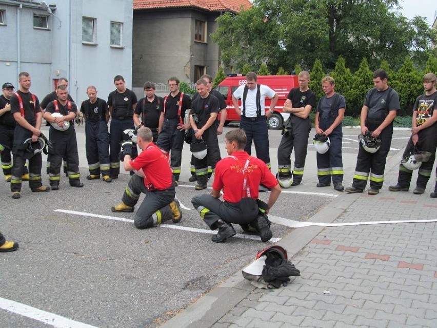 Strażacy ćwiczyli na terenie OSP Pszów