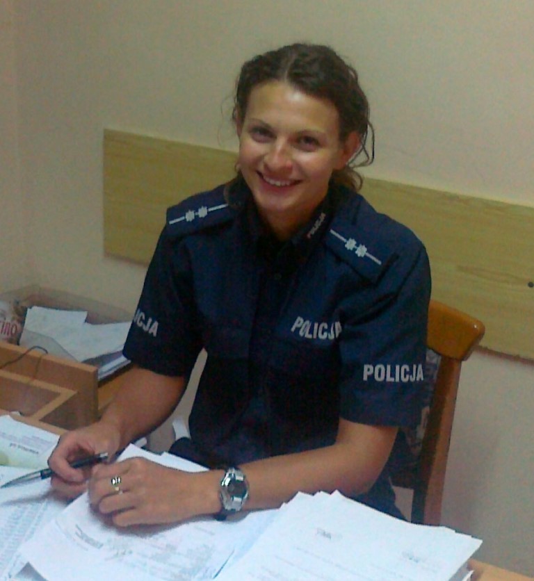 Policja w Rumi: Dzielnicowi: aspirant Adrianna Balmas...