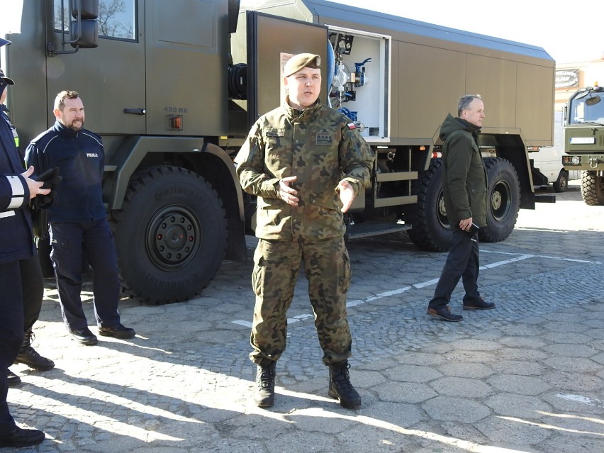 Warsztaty "PARASOL" w Łomży. Wojsko zaprezenowało sprzęt modułu zadaniowego