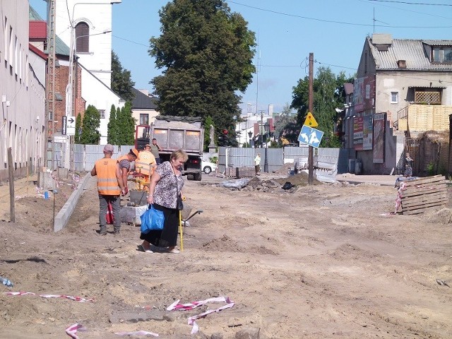 Ulica Kutkowa to jeden wielki plac budowy