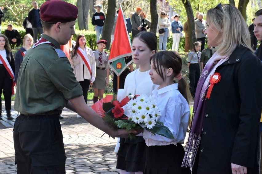 Uroczyste obchody święta Konstytucji 3. Maja w Kwidzynie.