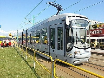 Zderzenie tramwaju w Katowicach. Zderzył się z autobusem przy Sokolskiej