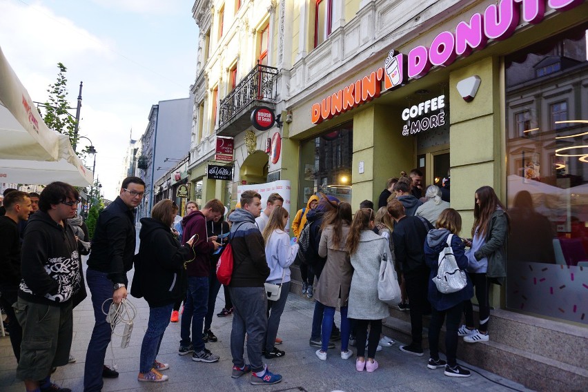 Otwarcie Dunkin' Donuts w Łodzi