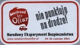 Pleszewscy strażacy w akcji Narodowy Eksperyment Bezpieczeństwa &quot;Weekend bez ofiar&quot;