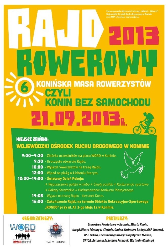 Konińska Masa Rowerzystów 2013