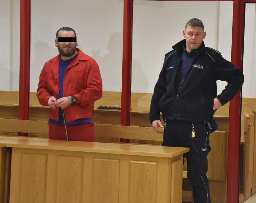 Rozprawa przeciwko Radosławowi Ś. w sądzie w Rybniku