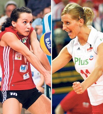Krystyna Strasz (MKS)  i Anna Werblińska (BKS)