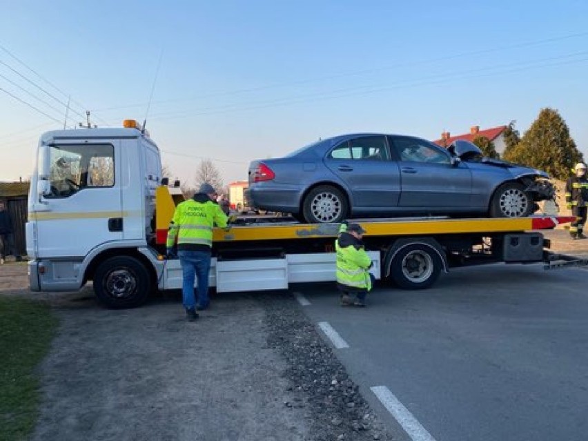 Wypadek w Rożdżałach pod Kaliszem