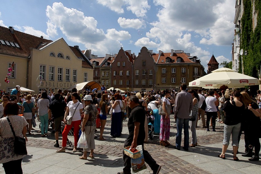 Olsztyński Festiwal Baniek Mydlanych [zdjęcia]
