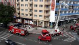 Pożar na Wojska Polskiego w Szczecinie: Smażył frytki i prawie spalił sobie mieszkanie [wideo]