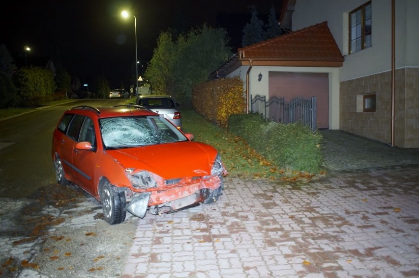 Kolizja dwóch samochodów osobowych na ulicy Bukowej w...