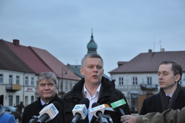 Tomasz Siemoniak w Sieradzu