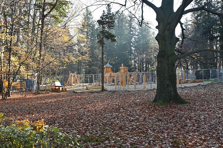 Największy regionie plac zabaw powstał w Szczawnie-Zdroju
