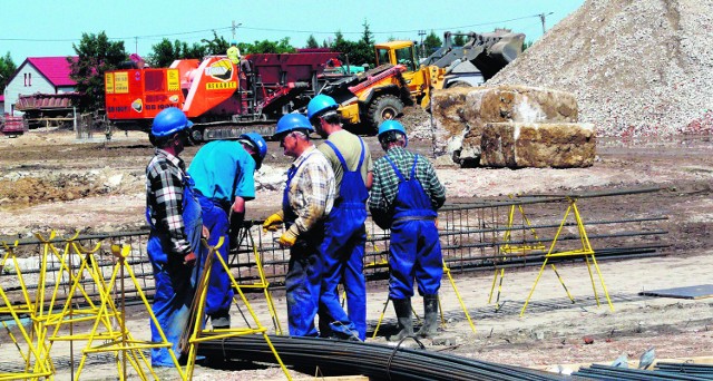 Prace przy budowie galerii "Bawełnianka" trwają już od kilku tygodni