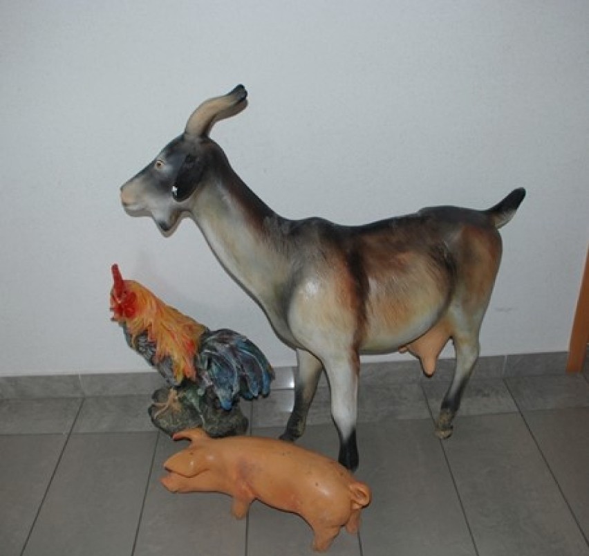 Złodzieje skradli figurki zwierząt z Kaszubskiego Park Miniatur
