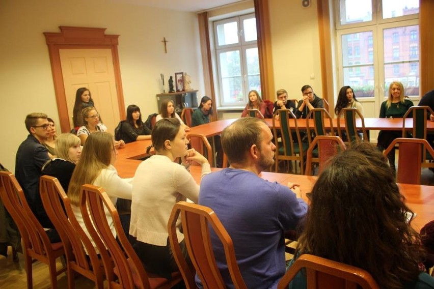 Uczniowie z Rosji odwiedzili Rudę Śląską