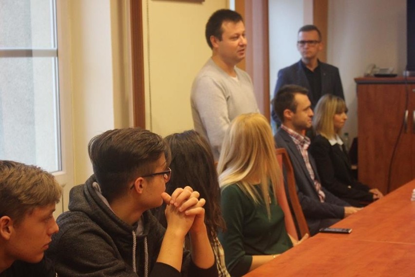 Uczniowie z Rosji odwiedzili Rudę Śląską