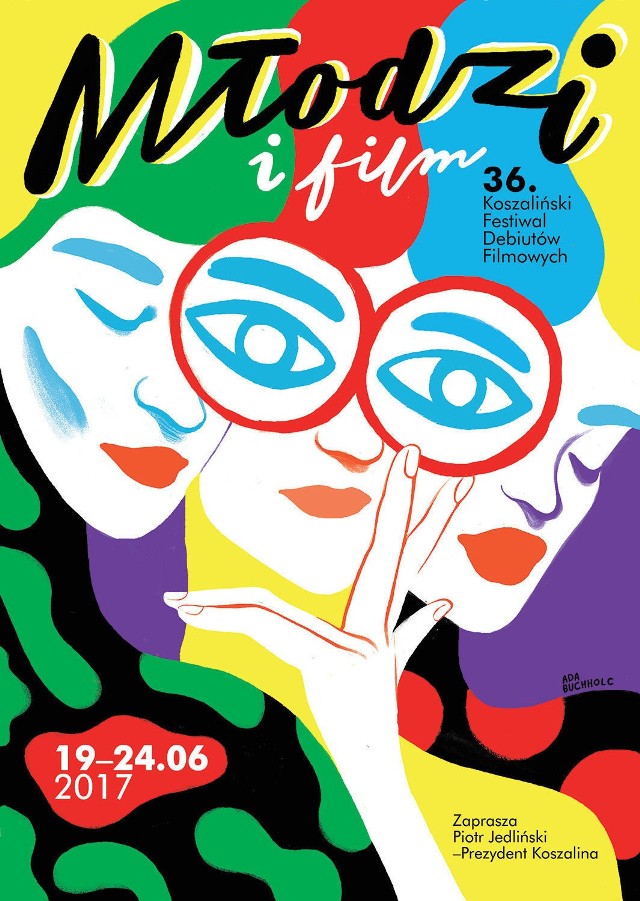 Plakat koszalińskiego festiwalu.